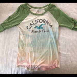 Hollister three quarters top